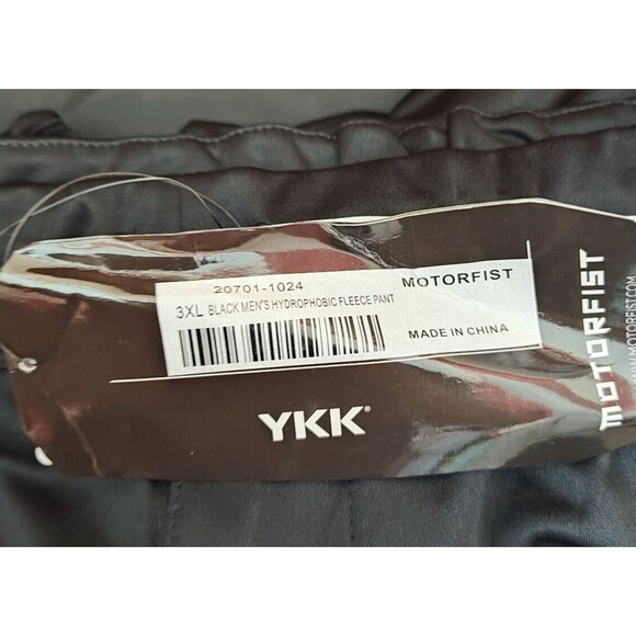 Motorfist Men's Hydrophobic Fleece Pant 3XL - Picture 5 of 5